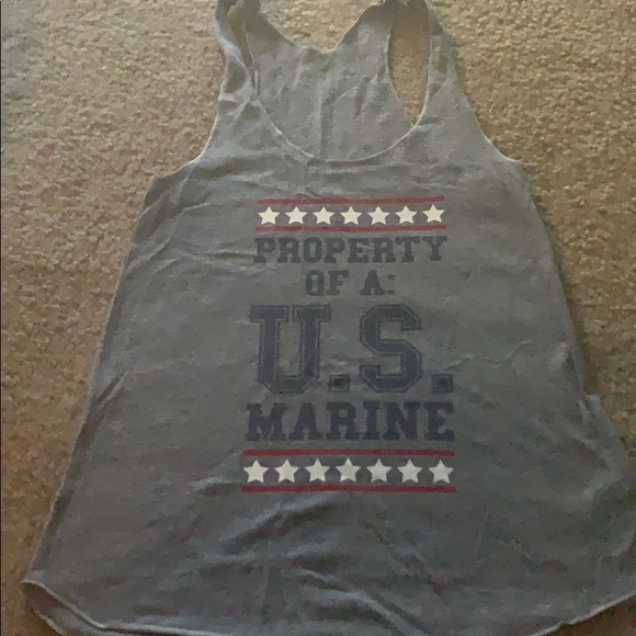 Marine Wife Tank Top Sm - Picture 2 of 2